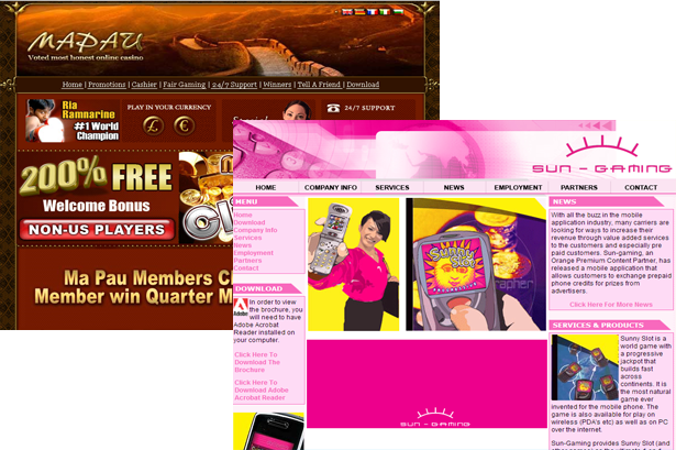 Mapau and Sun-jeux en ligne Casino Scam
