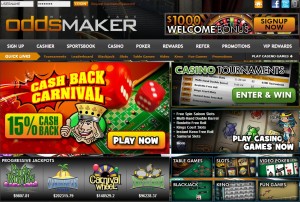 Oddsmaker onine casino Scam
