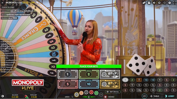 Comment jouer au Monopoly en direct sur Evolution Gaming