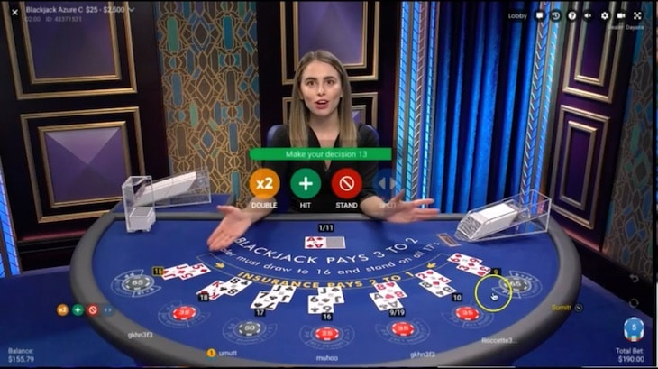 comment jouer au blackjack - étape 2